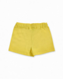 Short vert lime en tricot fille Basics Girl Short vert lime en tricot fille Basics Girl