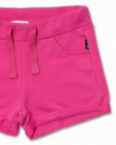 Short Dolly en maille fuchsia pour fille Basics Girl Short Dolly en maille fuchsia pour fille Basics Girl