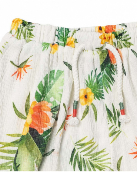 Short plat fille Oasis blanc Short plat fille Oasis blanc