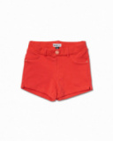 Barbie short en tricot rouge fille Basics Girl Barbie short en tricot rouge fille Basics Girl