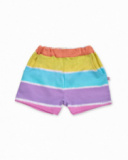 Short en maille rayée fille Paradiso beach Short en maille rayée fille Paradiso beach