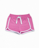 Short en maille rose fille Paradiso beach Short en maille rose fille Paradiso beach