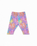 Legging cycliste fille Paradiso beach en jersey imprimé Legging cycliste fille Paradiso beach en jersey imprimé