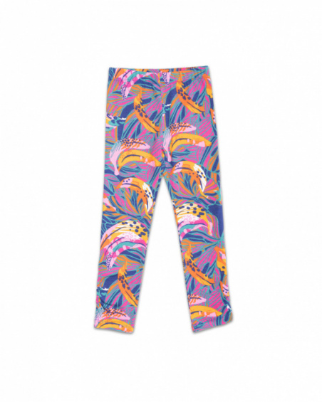 Legging long en maille pour fille Full Bloom Legging long en maille pour fille Full Bloom