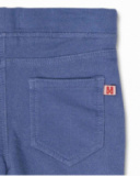 Legging long en maille bleu pour fille Bad influencer Legging long en maille bleu pour fille Bad influencer