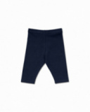 Legging cycliste jersey bleu marine pour fille Basics Girl Legging cycliste jersey bleu marine pour fille Basics Girl
