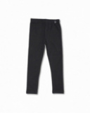 Legging long en maille noir pour fille Basics Girl Legging long en maille noir pour fille Basics Girl