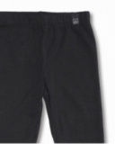 Legging long en maille noir pour fille Basics Girl Legging long en maille noir pour fille Basics Girl