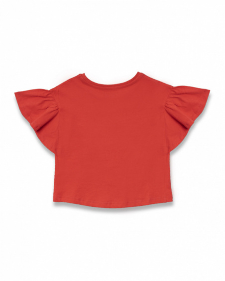 T-shirt jersey orange fille Oasis T-shirt jersey orange fille Oasis