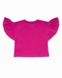 T-shirt violet en maille pour fille Full Bloom T-shirt violet en maille pour fille Full Bloom