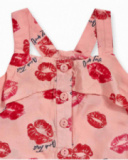 Débardeur plat rose pour fille Bad influencer Débardeur plat rose pour fille Bad influencer