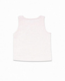 Débardeur jersey rose pour fille Bad influencer Débardeur jersey rose pour fille Bad influencer