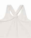 Débardeur en jersey blanc pour fille One day in NYC Débardeur en jersey blanc pour fille One day in NYC