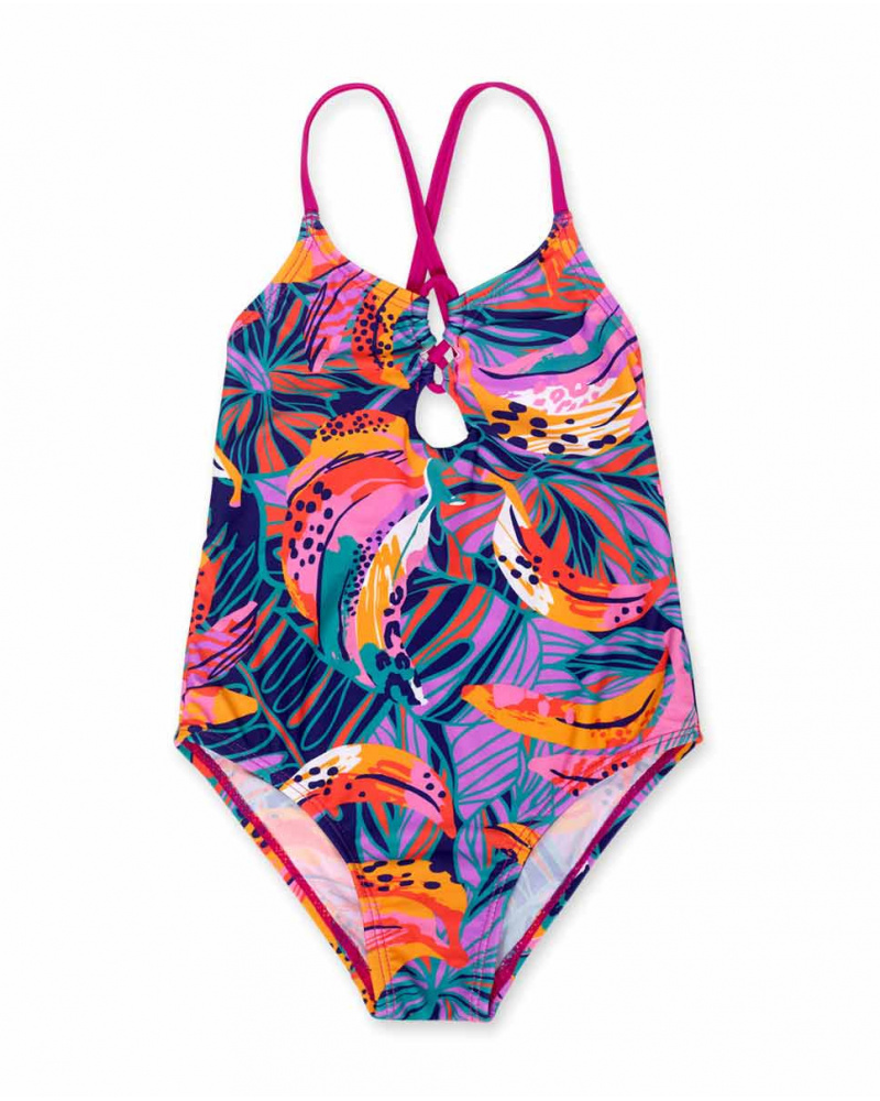Maillot de bain imprimé fille Full Bloom
