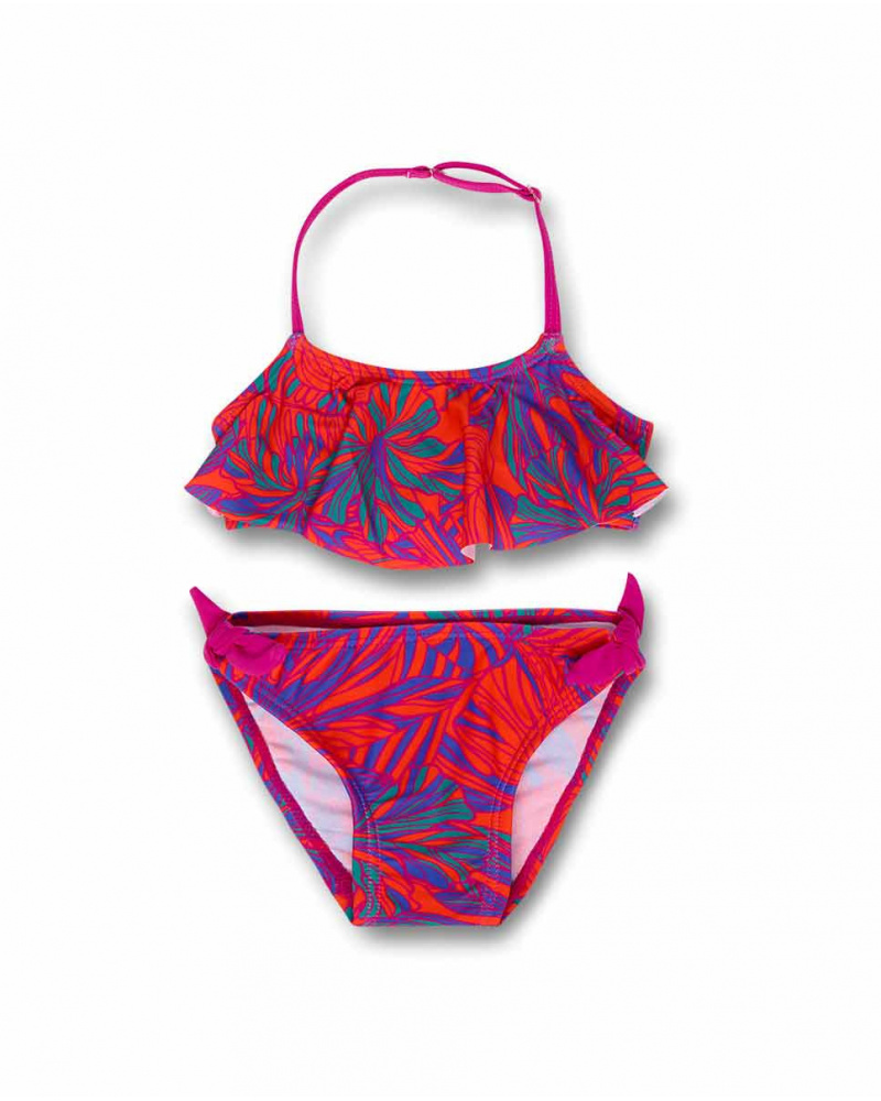 Bikini imprimé tropical pour fille Full Bloom