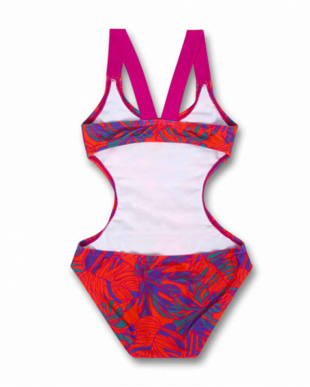 Maillot de bain imprimé tropical pour fille Full Bloom Maillot de bain imprimé tropical pour fille Full Bloom