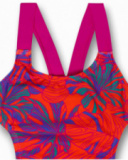 Maillot de bain imprimé tropical pour fille Full Bloom Maillot de bain imprimé tropical pour fille Full Bloom