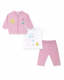 Ensemble peluche tricot rose fille Tortues Ensemble peluche tricot rose fille Tortues