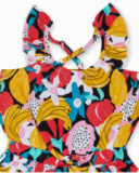 Combinaison en maille imprimée fille Juicy Combinaison en maille imprimée fille Juicy