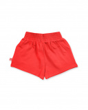 Short en maille rouge pour fille Basics Baby Short en maille rouge pour fille Basics Baby