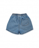 Short plat bleu pour fille Basics Bébé Short plat bleu pour fille Basics Bébé