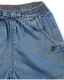Short plat bleu pour fille Basics Bébé Short plat bleu pour fille Basics Bébé