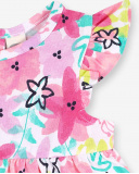 Robe en maille imprimée pour fille Time to plant Robe en maille imprimée pour fille Time to plant