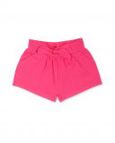 Short en maille rose pour fille Basics Kids Short en maille rose pour fille Basics Kids