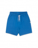 Bermuda en maille bleu pour garçon Basics Kids Bermuda en maille bleu pour garçon Basics Kids
