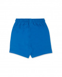 Bermuda en maille bleu pour garçon Basics Kids Bermuda en maille bleu pour garçon Basics Kids