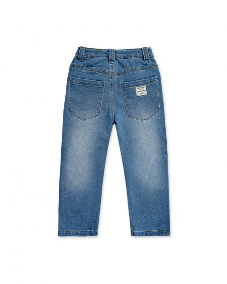 Pantalon en denim bleu bébé Pantalon en denim bleu bébé