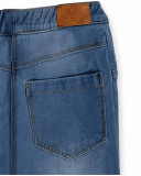 Legging peluche bleu fille Basics Bébé Legging peluche bleu fille Basics Bébé