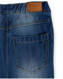 Legging peluche bleu marine fille Basics Bébé Legging peluche bleu marine fille Basics Bébé