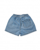 Short plat bleu pour fille Basics Kids Short plat bleu pour fille Basics Kids