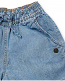 Short plat bleu pour fille Basics Kids Short plat bleu pour fille Basics Kids