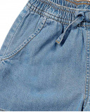 Short plat bleu pour fille Basics Kids Short plat bleu pour fille Basics Kids