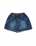Short plat bleu marine pour fille Basics Kids Short plat bleu marine pour fille Basics Kids