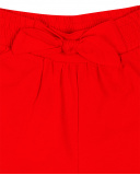 Short en maille rouge pour fille Basics Kids Short en maille rouge pour fille Basics Kids