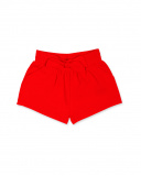 Short en maille rouge pour fille Basics Kids Short en maille rouge pour fille Basics Kids