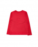 T-shirt long en maille rouge pour garçon Wild thing T-shirt long en maille rouge pour garçon Wild thing