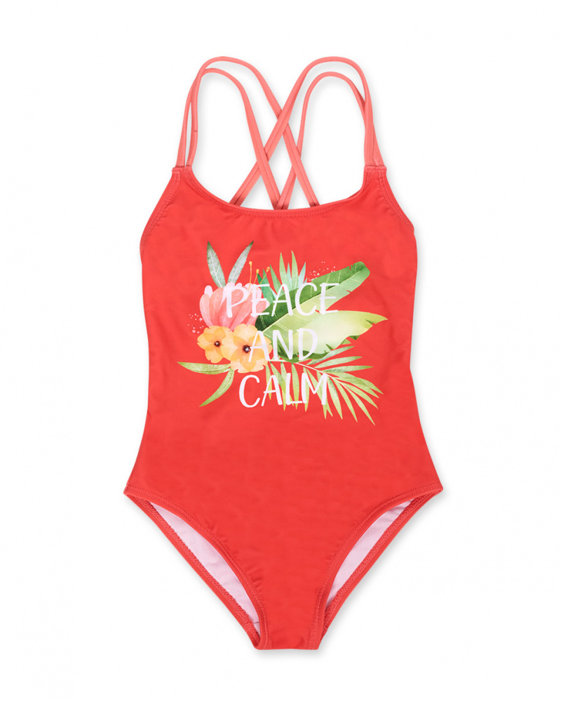 Maillot de bain Oasis fille orange