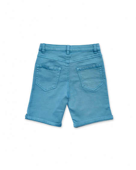 Bermuda en jean bleu pour garçon Lost Paradise Bermuda en jean bleu pour garçon Lost Paradise