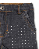 Short plat gris pour fille One day in NYC Short plat gris pour fille One day in NYC