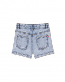 Jupe plate bleue pour fille Bad influencer Jupe plate bleue pour fille Bad influencer