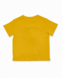 T-shirt Park Life orange en maille garçon T-shirt Park Life orange en maille garçon
