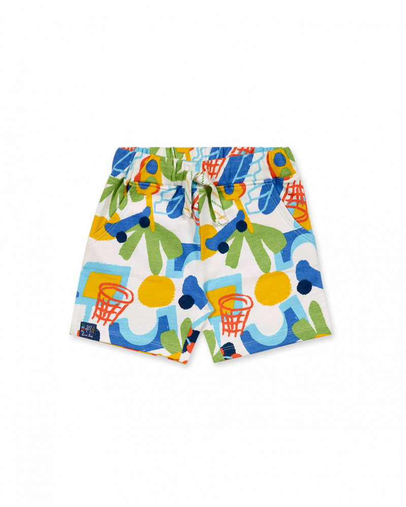 Bermuda peluche imprimé garçon Park Life