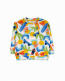Sweat molleton imprimé Park Life garçon Sweat molleton imprimé Park Life garçon