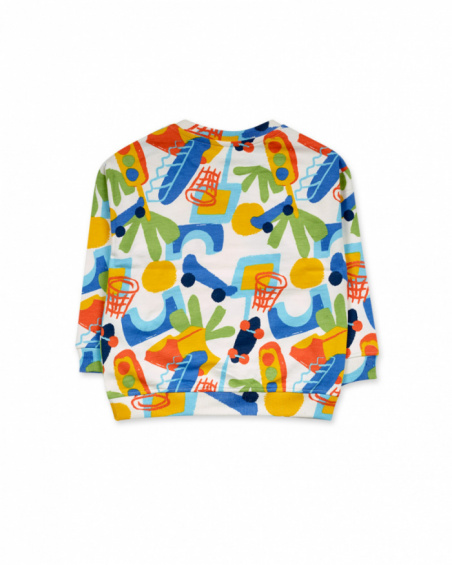 Sweat molleton imprimé Park Life garçon Sweat molleton imprimé Park Life garçon
