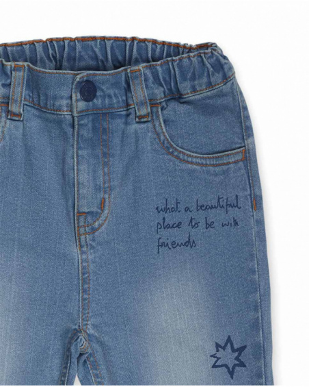 Pantalon denim Park Life bleu pour garçon Pantalon denim Park Life bleu pour garçon