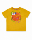 T-shirt en maille orange pour fille Park Life T-shirt en maille orange pour fille Park Life